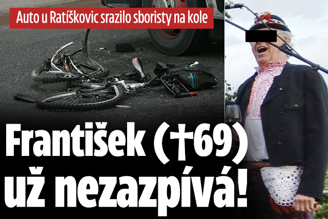 Auto srazilo sboristy na kole: František (†69) už nezazpívá!