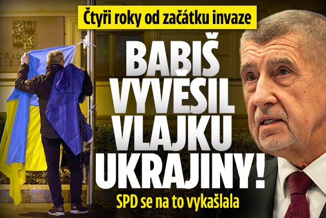 Banner ke žhavému tématu: Čtyři roky od začátku invaze: Babiš ...
