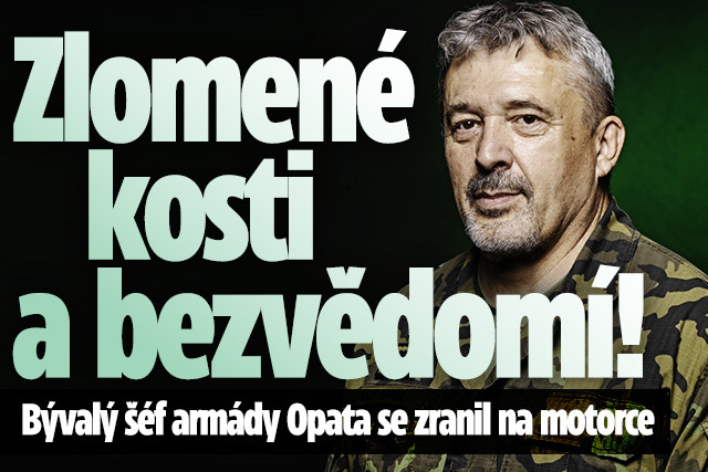 Banner ke žhavému tématu: Zlomené kosti a bezvědomí! Bývalý šéf ...