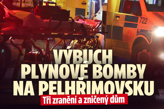 Banner ke žhavému tématu: Výbuch plynové bomby na Pelhřimovsku: ...