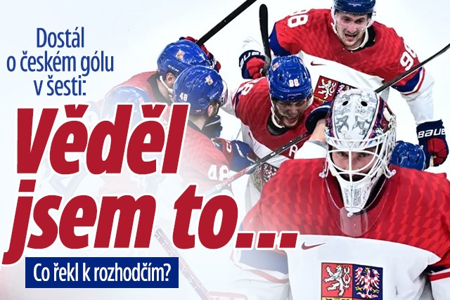 Banner ke žhavému tématu: Dostál o českém gólu v šesti: Věděl ...