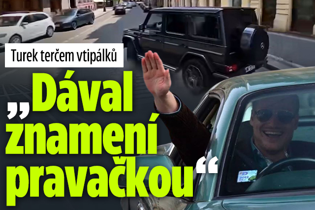 Banner ke žhavému tématu: Grand Turek Auto: Internet si podává ...