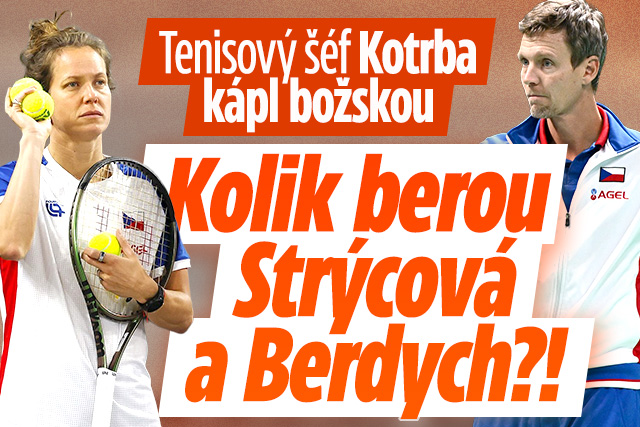 Banner ke žhavému tématu: Šéf českého tenisu: Odtajnil platy ...