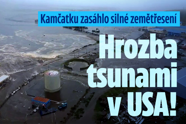 Banner ke žhavému tématu: Kamčatku zasáhlo další silné ...