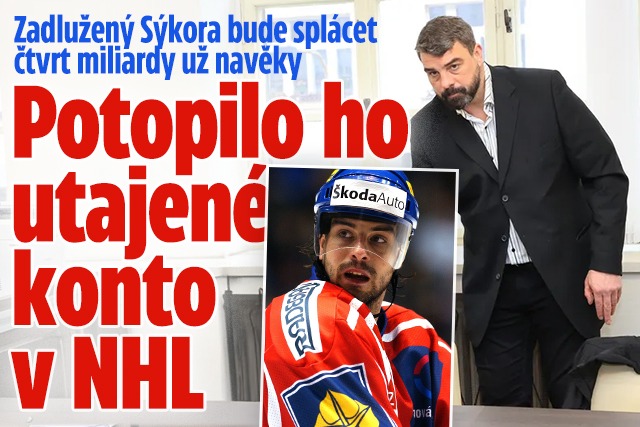 Banner ke žhavému tématu: Sýkora bude splácet navěky: Potopilo ho ...
