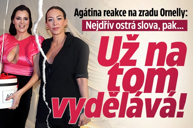 Banner ke žhavému tématu: Agátina reakce na Ornelly: Už na sporu ...