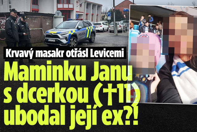 Banner ke žhavému tématu: Krvavý masakr otřásl Levicemi: Maminku ...