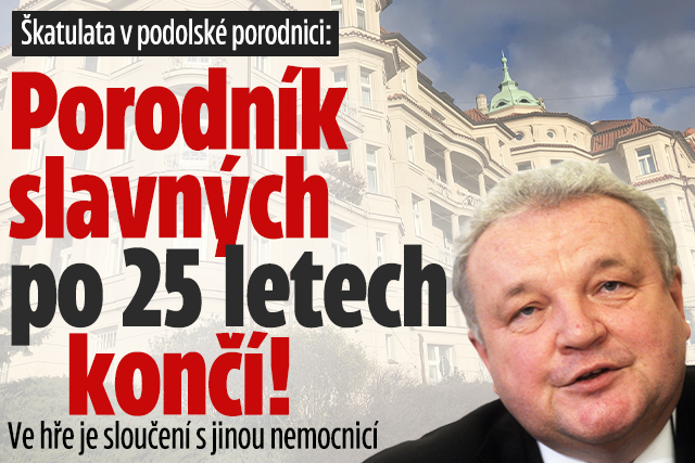 Banner ke žhavému tématu: Končí porodník slavných! Ředitel ...