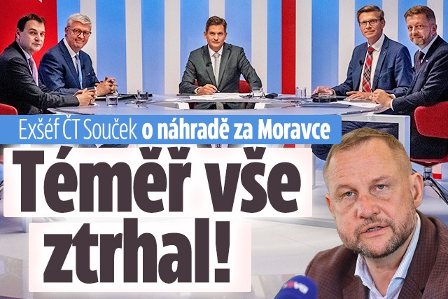 Banner ke žhavému tématu: Bývalý šéf ČT Souček: Náhrada za ...