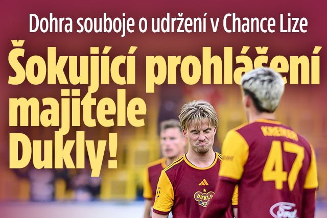 Banner ke žhavému tématu: Dohra souboje o udržení: Šokující ...