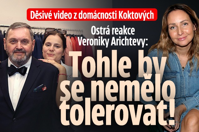 Banner ke žhavému tématu: Ostrá reakce Veroniky Arichtevy na ...