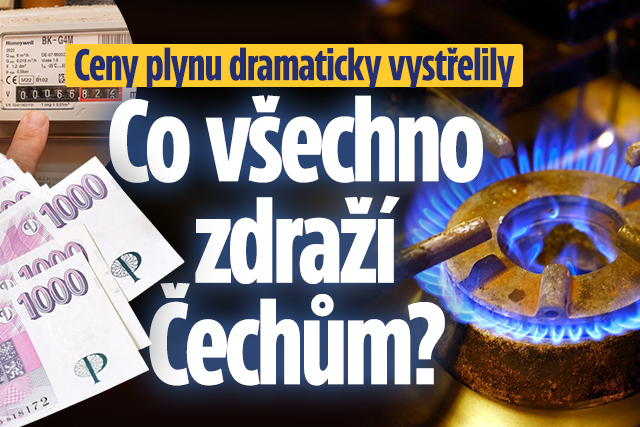 Banner ke žhavému tématu: Ceny plynu dramaticky vystřelily: Co ...