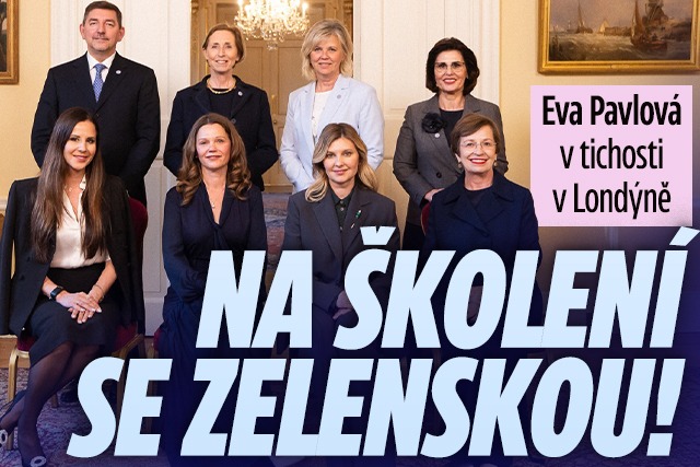 Banner ke žhavému tématu: Eva Pavlová v tichosti v Londýně: Na ...