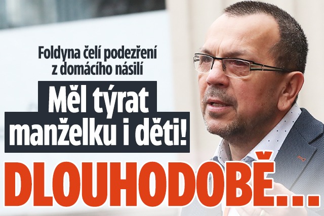 Banner ke žhavému tématu: Poslanec SPD Foldyna: Měl dlouhodobě ...
