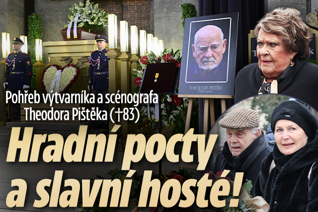 Banner ke žhavému tématu: Pohřeb výtvarníka a scénografa Theodora ...