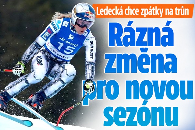 Banner ke žhavému tématu: Ledecká chce zpátky na trůn: Rázná ...
