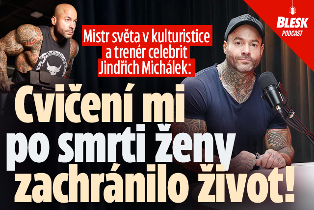 Banner ke žhavému tématu: Michálek o smrti manželky: Tohle mi ...
