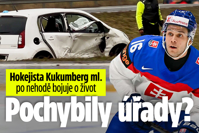 Banner ke žhavému tématu: Hokejista Kukumberg bojuje o život: ...