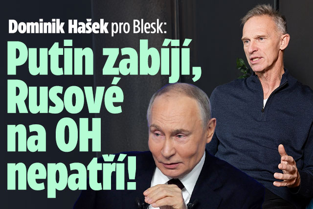 Banner ke žhavému tématu: Hašek v Blesku: Putin může za miliony ...