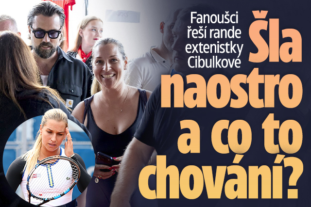 Banner ke žhavému tématu: Fanoušci řeší rande Cibulkové: Šla ...