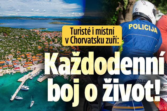 Banner ke žhavému tématu: Každodenní boj o život v chorvatském ...