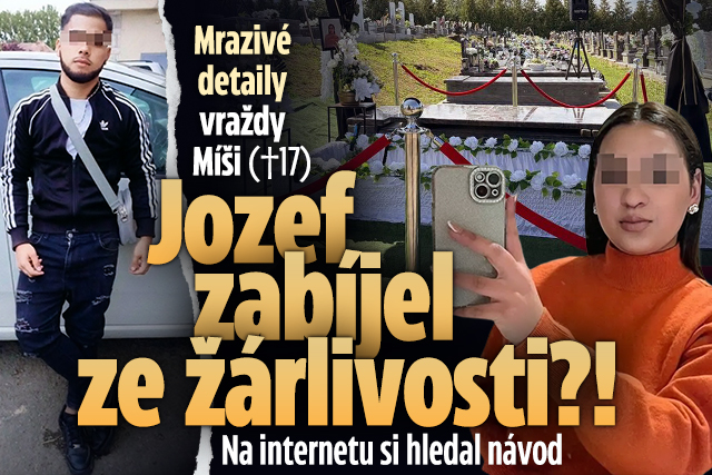 Banner ke žhavému tématu: Mrazivé detaily vraždy Míši: Jozef ...