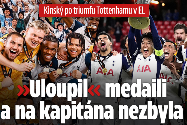 Kinský po triumfu v EL: »Uloupil« medaili a na Sona nezbyla
