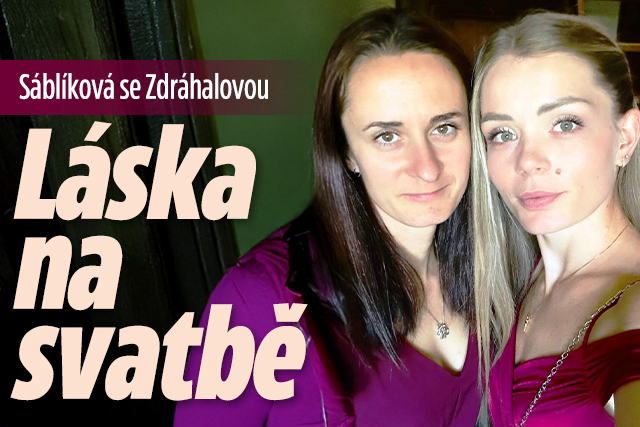 Sáblíková se Zdráhalovou: Láska na svatbě