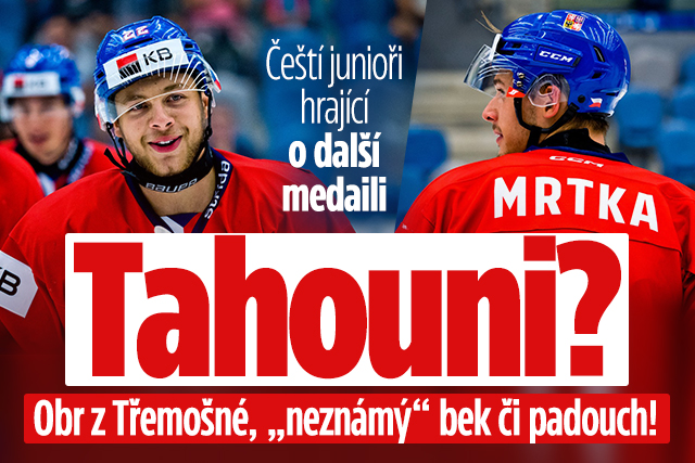 Banner ke žhavému tématu: Čeští junioři hrající o další medaili: ...