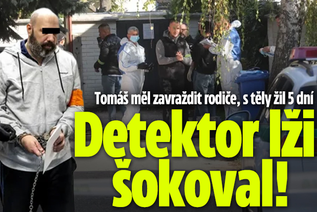 Banner ke žhavému tématu: Tomáš měl zavraždit nemohoucí rodiče: ...