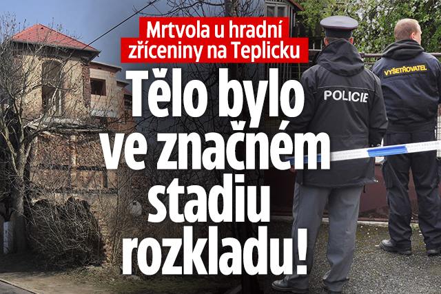 Banner ke žhavému tématu: U hradní zříceniny na Teplicku našli ...