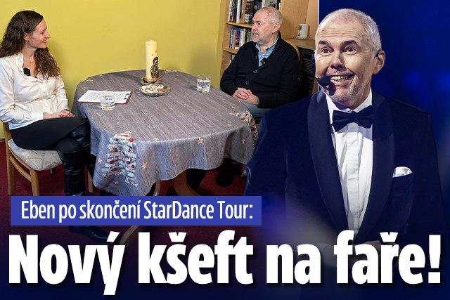 Banner ke žhavému tématu: Marek Eben po skončení StarDance Tour: ...