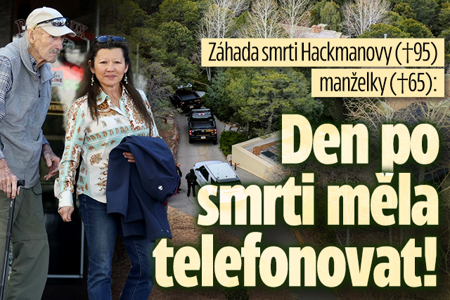 Záhada smrti Hackmanovy manželky: Posmrtný telefonát?!