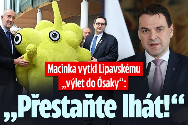 Banner ke žhavému tématu: Macinka vytkl Lipavskému „výlet do ...