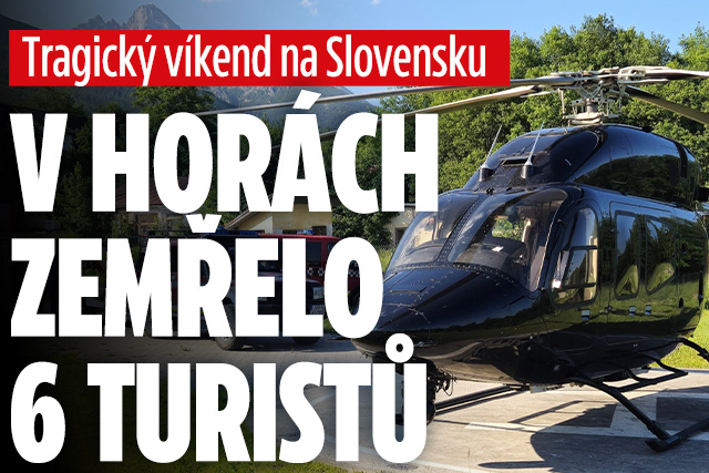 Tragický víkend na Slovensku: V horách zemřelo 6 turistů