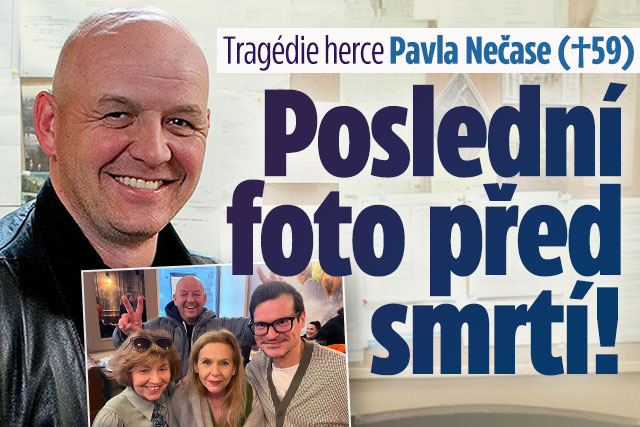 Banner ke žhavému tématu: Tragédie herce Pavla Nečase (†59): ...