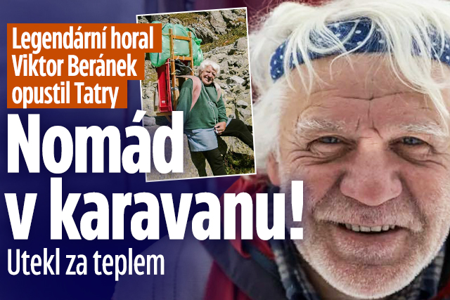 Banner ke žhavému tématu: Legendární horal Beránek opustil Tatry: ...