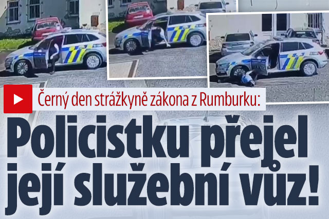 Černý den policistky z Rumburku: Služební vůz jí přejel nohu