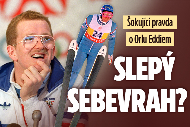 Banner ke žhavému tématu: Šokující pravda o Orlu Eddiem: Slepý ...