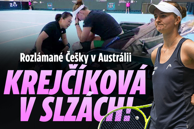 Banner ke žhavému tématu: Rozlámané Češky v Australii: Krejčíková ...