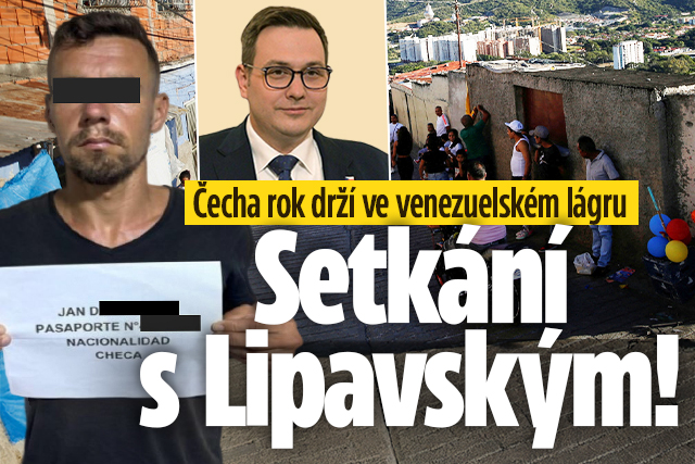 Banner ke žhavému tématu: Čecha rok drží ve venezuelském lágru: ...