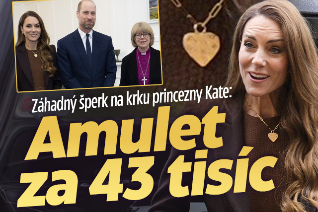Banner ke žhavému tématu: Záhadný šperk na krku princezny Kate: ...