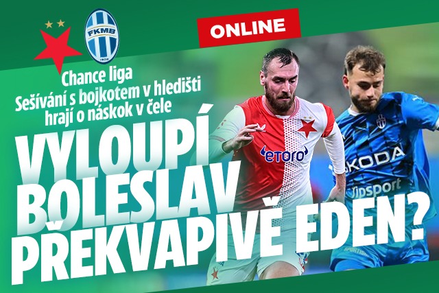 Banner ke žhavému tématu: ONLINE: Slavia - Boleslav. Vyloupí ...