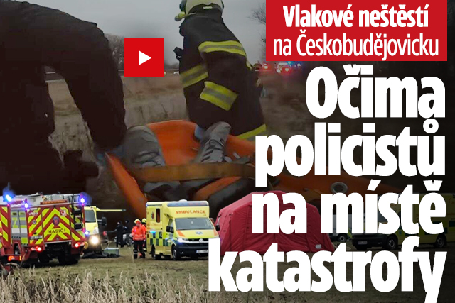 Banner ke žhavému tématu: Nehoda vlaku: Očima policistů na místě ...