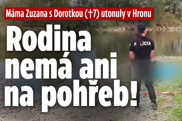 Banner ke žhavému tématu: Máma se Zuzanou utonuly: Vdovec zůstal ...