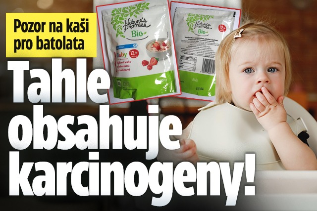 Banner ke žhavému tématu: Pozor na kaši pro batolata Tahle ...