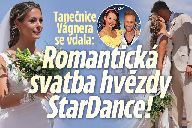 Tanečnice Vágnera ve StarDance se vdala: Romantická svatba na pláži!