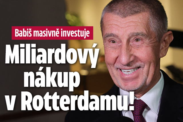 Banner ke žhavému tématu: Babišův masivně investuje: Miliardový ...