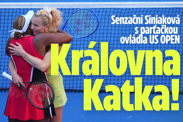 Banner ke žhavému tématu: Siniaková s parťačkou ovládla US OPEN: ...