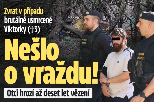 Banner ke žhavému tématu: Zvrat v případu usmrcené Viktorky (3): ...